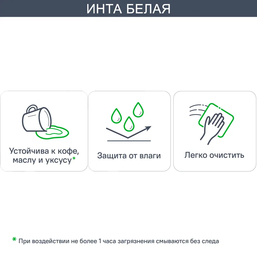 Фасад кухонного шкафа Инта 39.7x38.1 см KONSENSA ЛДСП цвет белый Инта белая STLM-2076667 - Вид №5