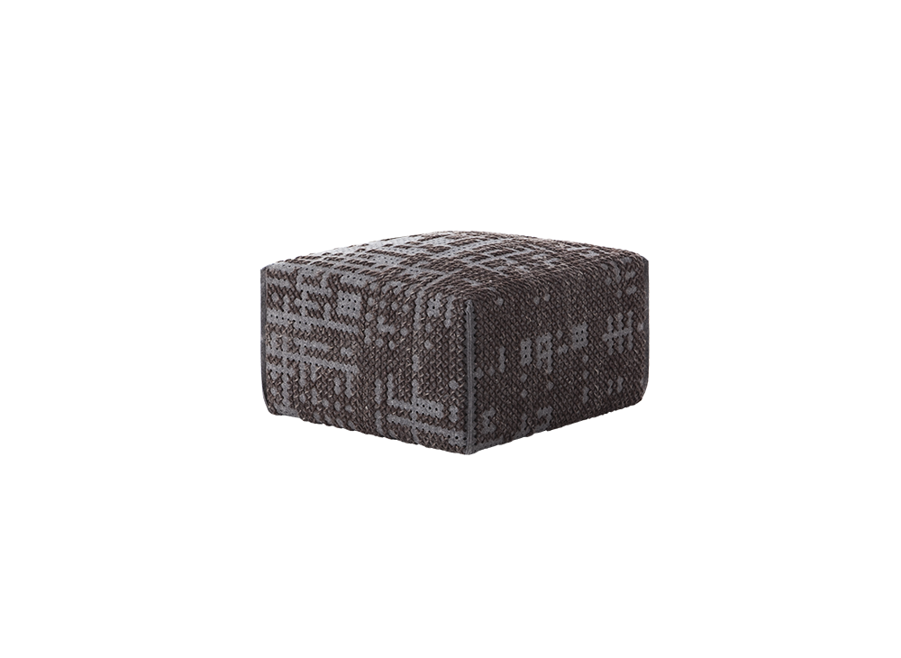 100102 Пуф Abstract. Charcoal GAN Canevas - Вид №2