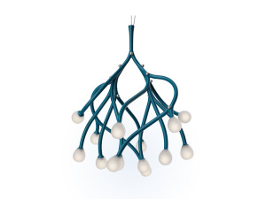 Металлический подвесной светильник