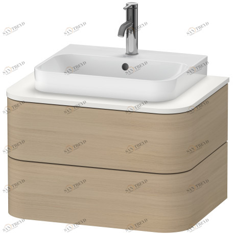 HP496007171 Happy D.2 Plus Тумбочка для подвесной консоли Средиземноморский дуб Duravit