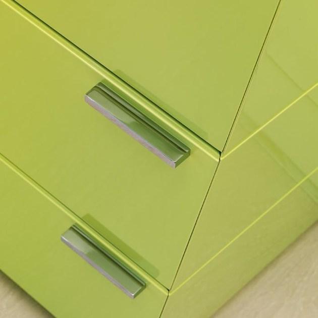 LASA IDEA Лаковая тумба под умывальник с ящиками Libeccio sun-id-1457018 - Вид №3