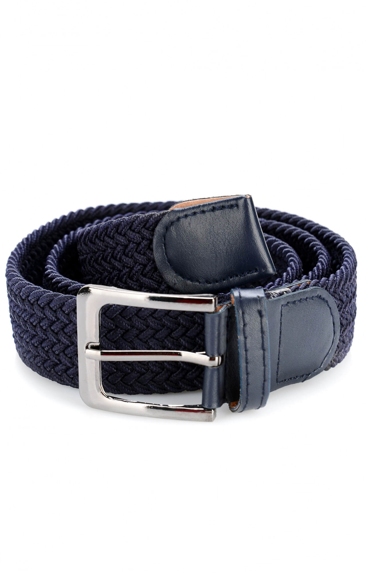 60361 Ремень плетёный цвет dark blue (темно-синий)  Одежда для официантов  размер Спецодежда 