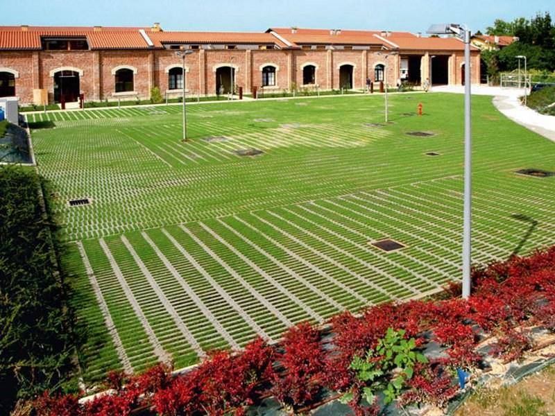 CEDA Бетонная решетка, покрытая травой sun-id-1355971 - Вид №6