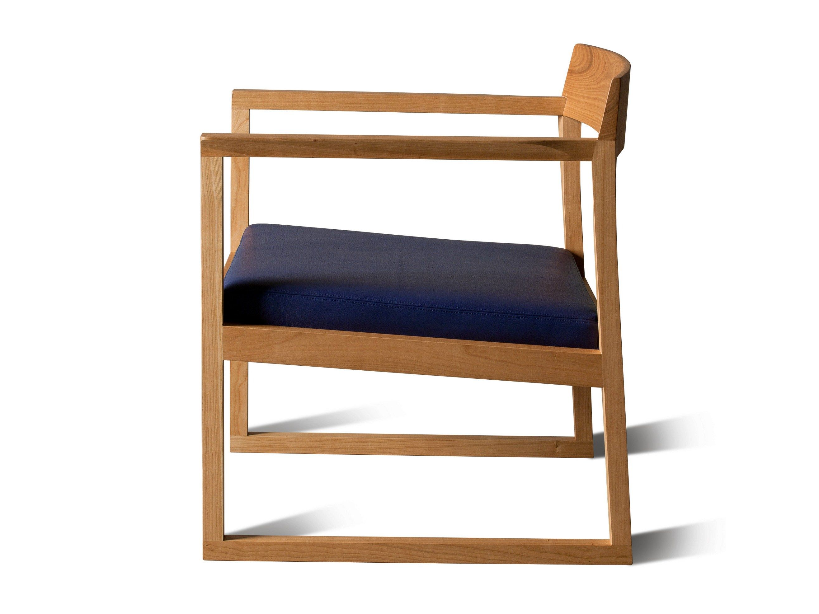 Вишневое кресло-качалка с подлокотниками Morelato современный ARCH-00068003 - Вид №2