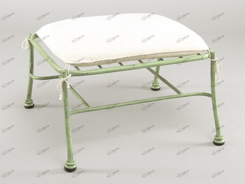 OFFICINACIANI Прямоугольная железная подставка для ног для сада Bamboo Gf4012po