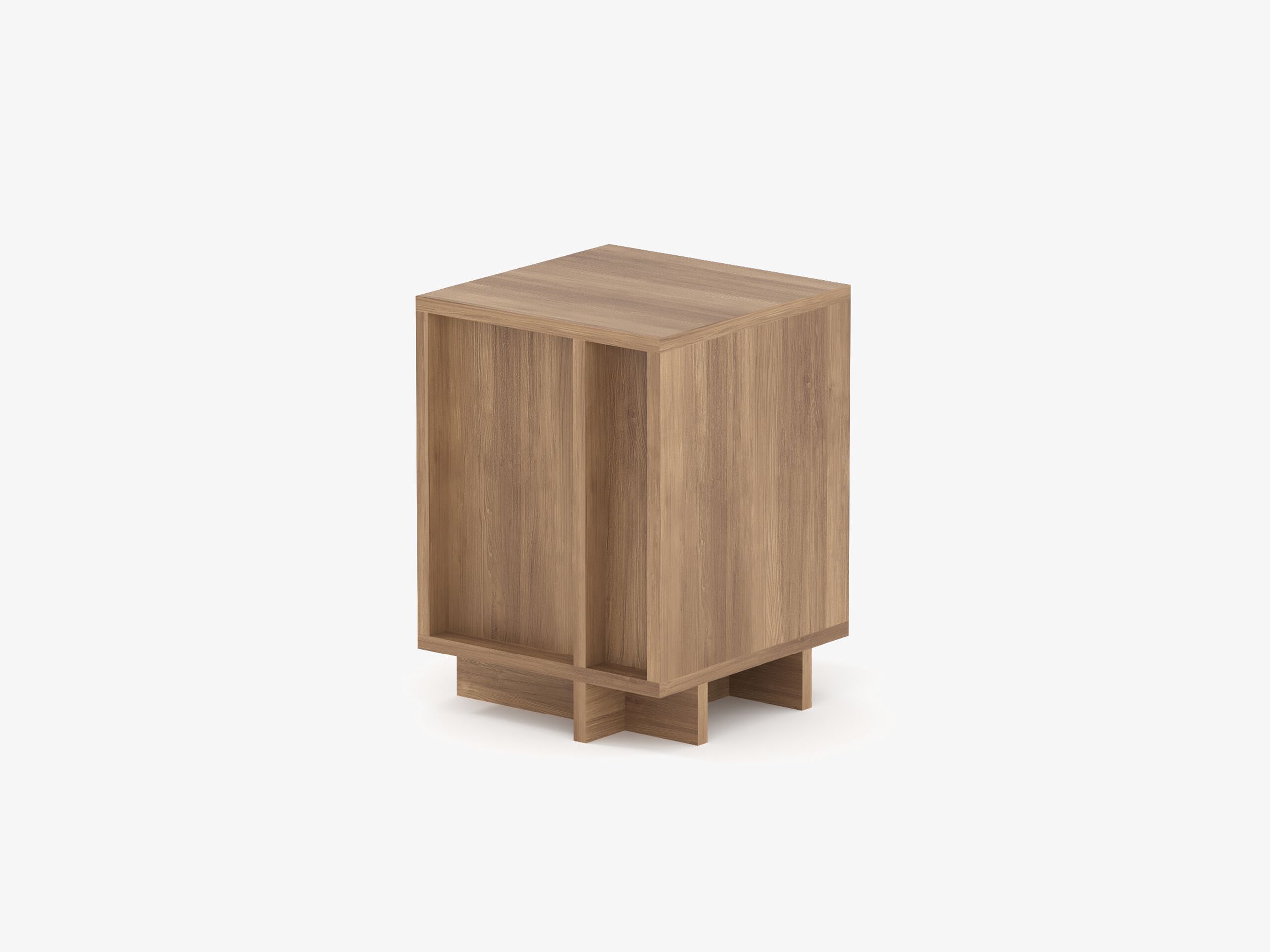 Квадратная тумбочка из массива дерева Air Division Norton ARCH-00030680 - Вид №4