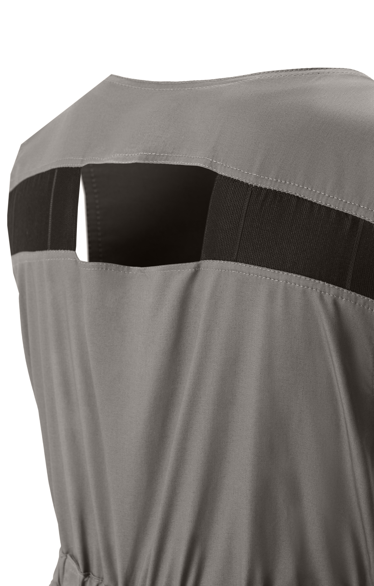 65644 Полукомбинезон "Профессионал" темно-серый  Летняя спецодежда  размер 44-46/170-176  - Вид №2