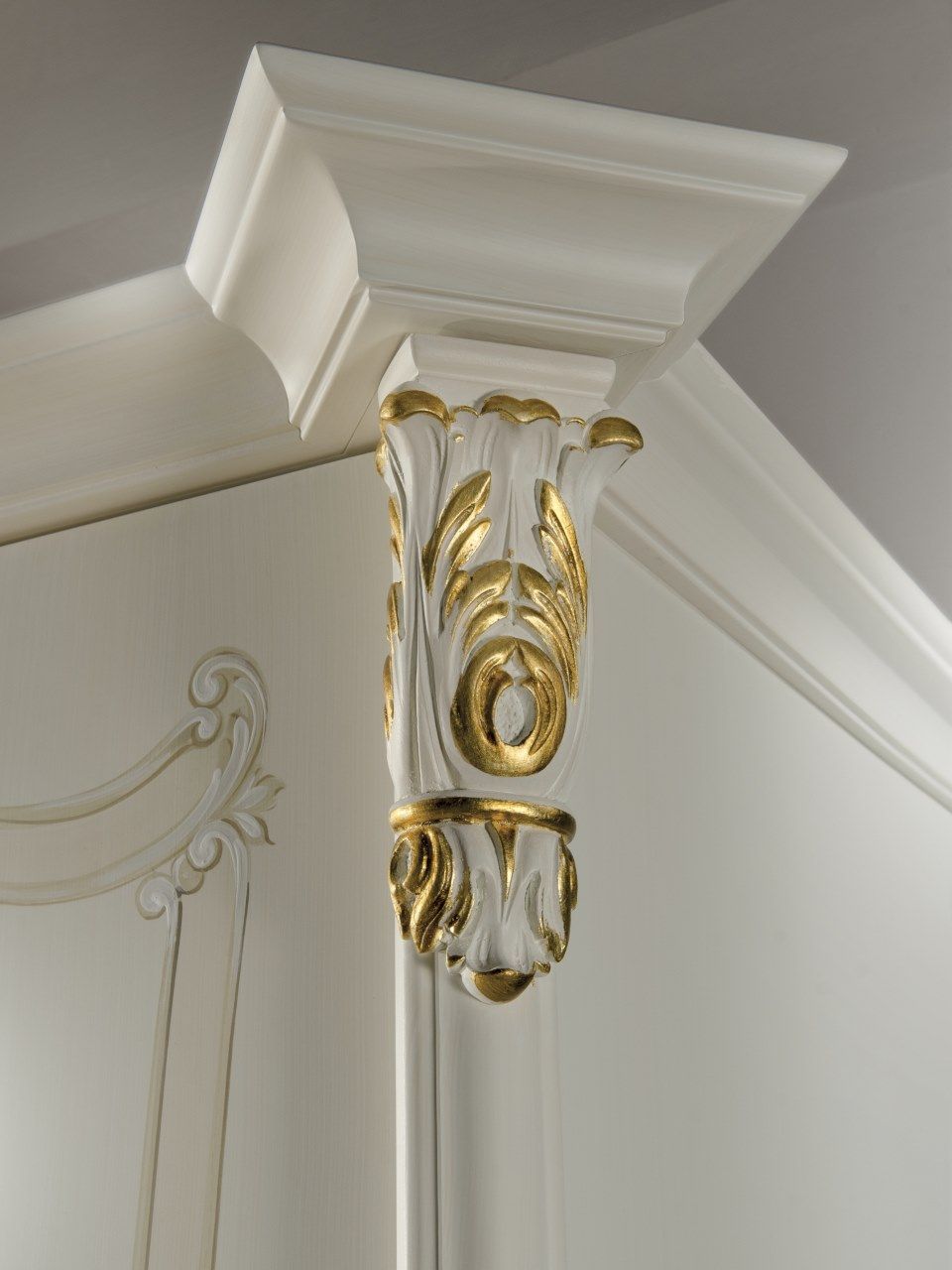 Деревянный шкаф с зеркалом CASA +39 La Fenice ARCH-00010073 - Вид №2