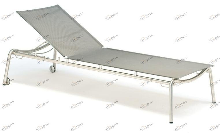 FISCHER MÖBEL Садовый лежак из ткани Taku sun-id-1515415