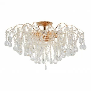 Потолочная люстра MW-Light Бриз 464018709 MW-LIGHT ДИЗАЙНЕРСКИЕ, БРИЗ 220043 Золотой