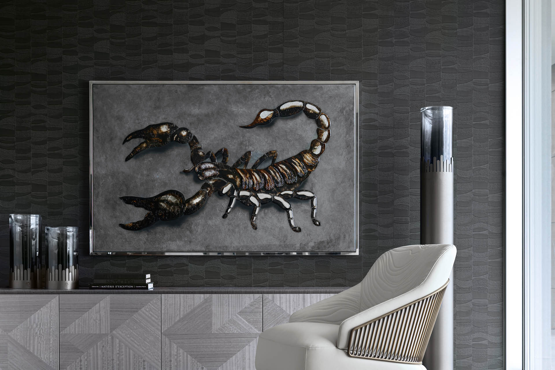 GRST63 Trésor обои, цвет - черный - giorgio collection Декор - Вид №2