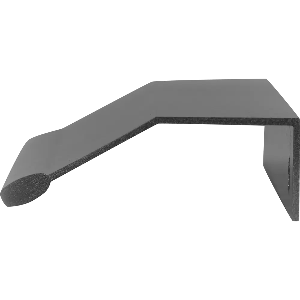 Мебельная ручка-профиль графит 156 мм 84534514 STLM-2115850 Jet  - Вид №1