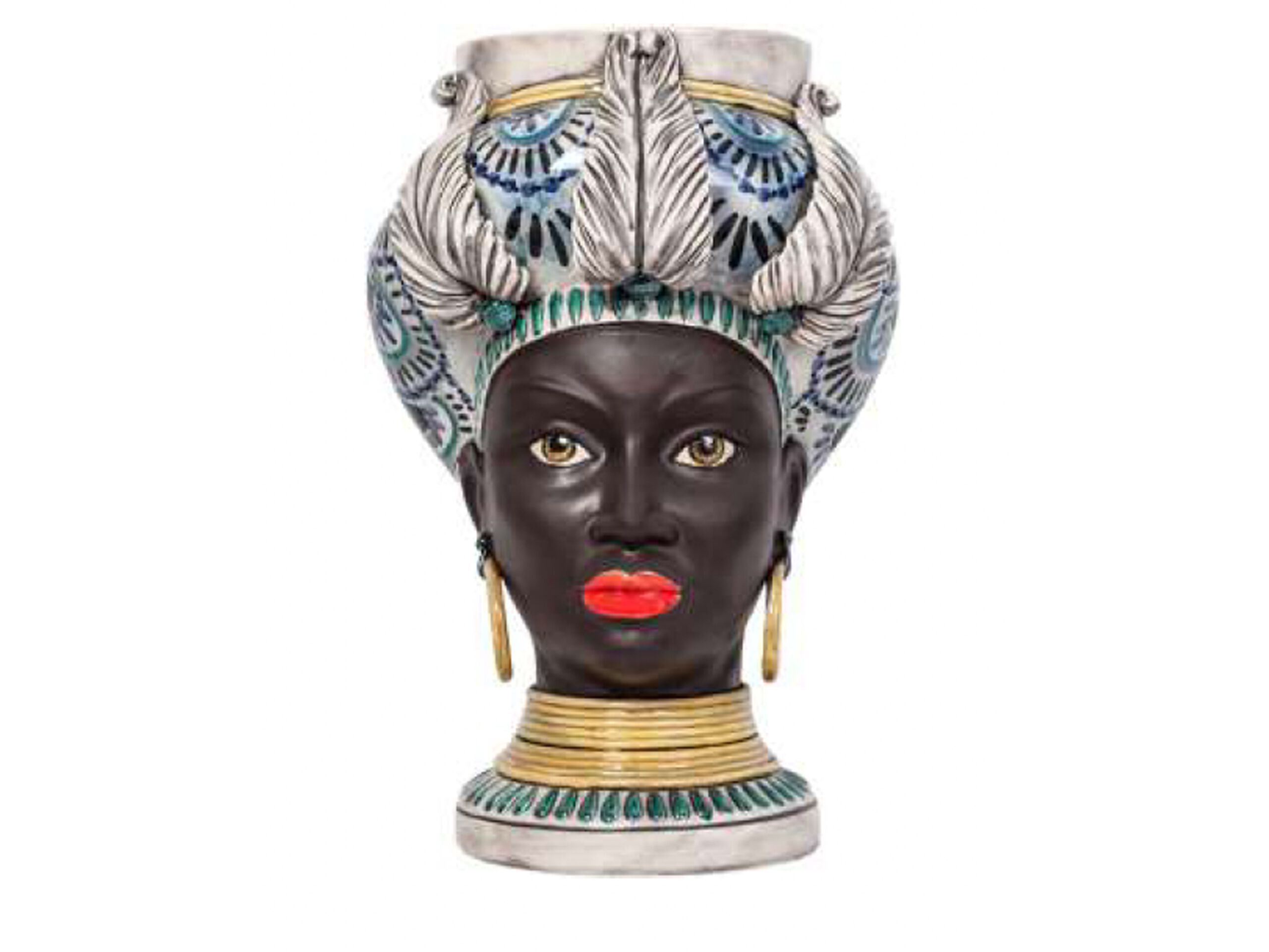 Терракотовая голова Мавра Mosche Bianche головы Моро ARCH-00135644 - Вид №1