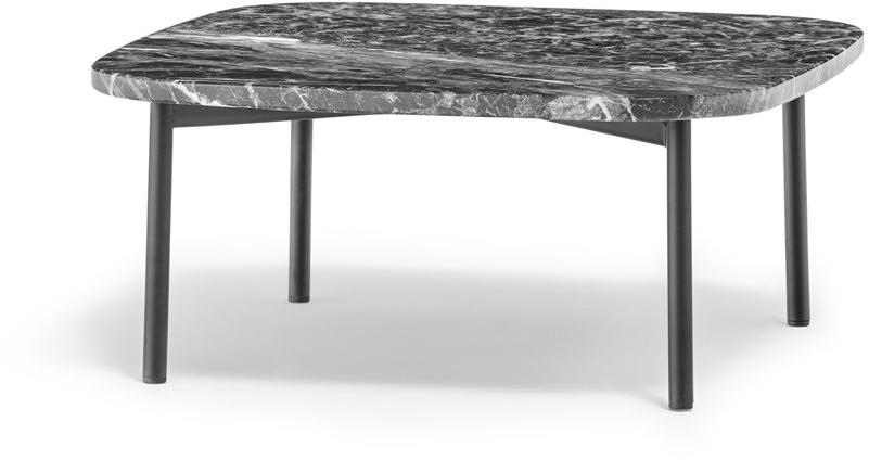 Pedrali Квадратный мраморный журнальный столик Buddy sun-id-1390375 - Вид №5