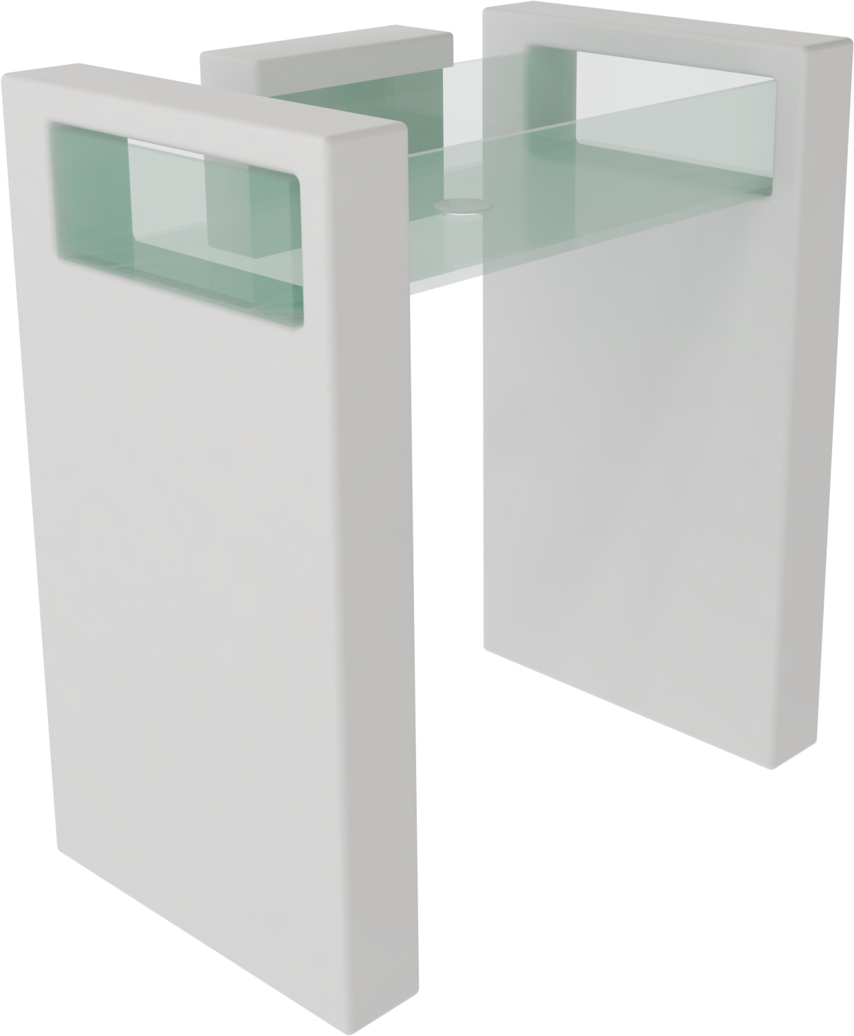 GLLACOL80BW0 Напольная раковина стоящая GSG CERAMIC GLASS