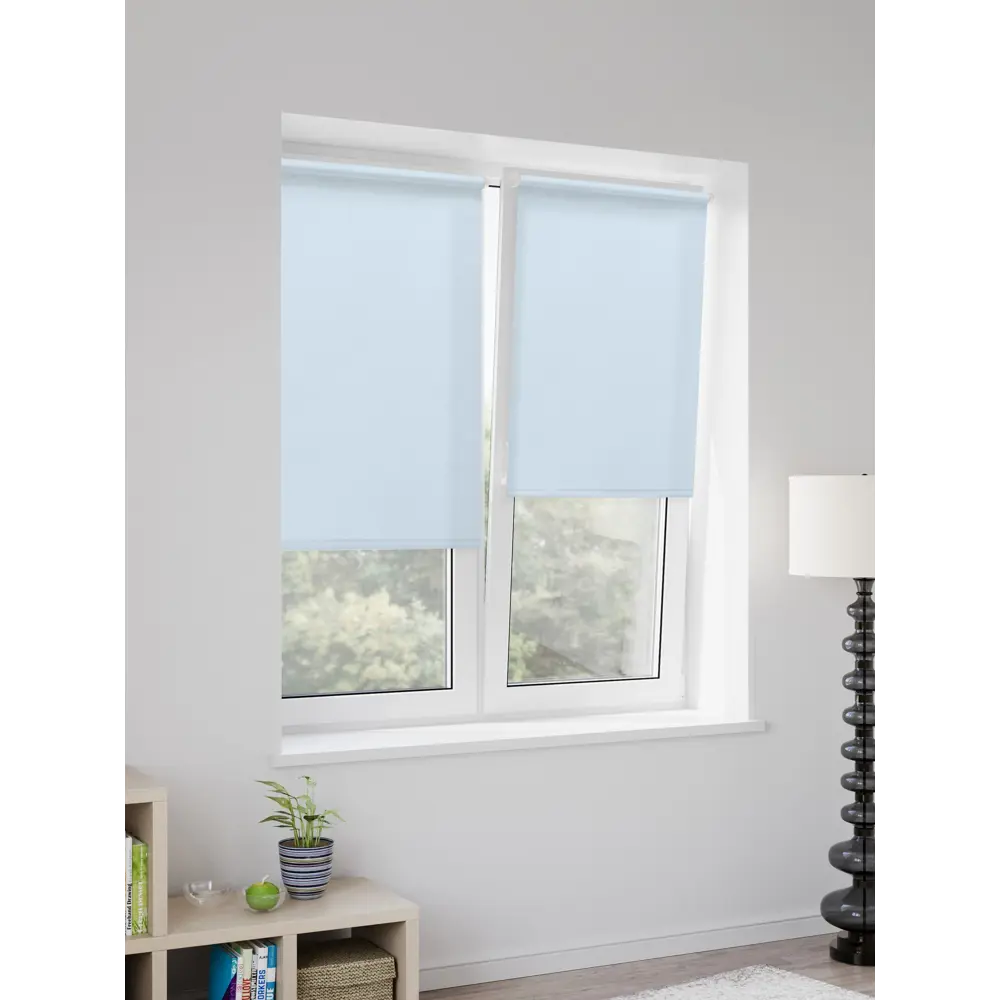 Штора рулонная Miamoza 60x160 см цвет голубой Плайн STLM-2139353 - Вид №6