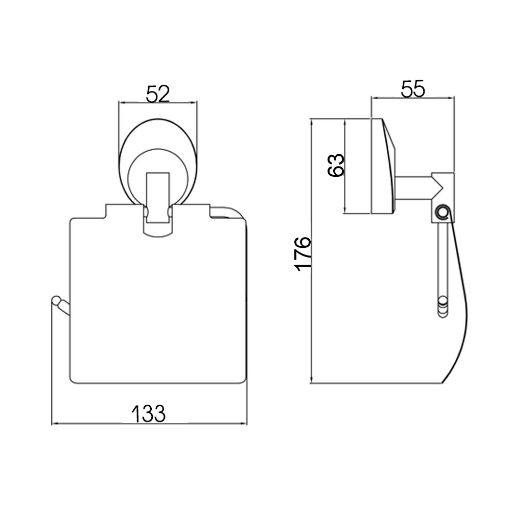 R70113 Бумагодержатель Raiber  - Вид №2