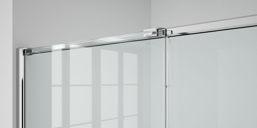 Дверь душевая для установки с боковой панелью AR8SL120SP Merlyn Arysto Хромированный  - Вид №1