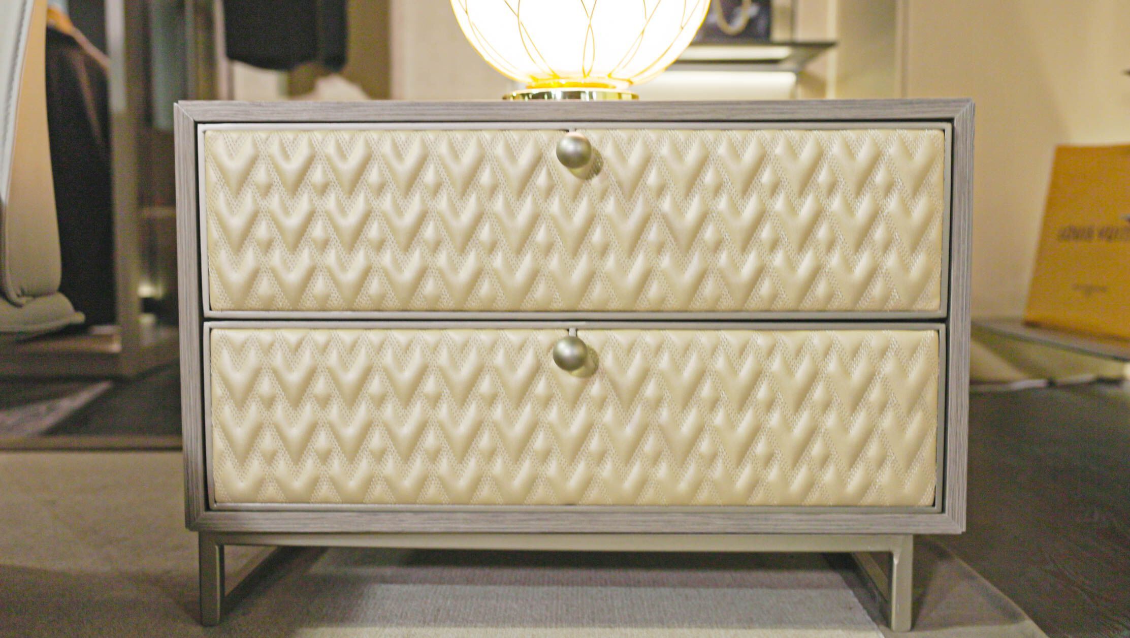 Кожаная тумбочка с ящиками ABLE TIFFANY ARCH-00048844 - Вид №4