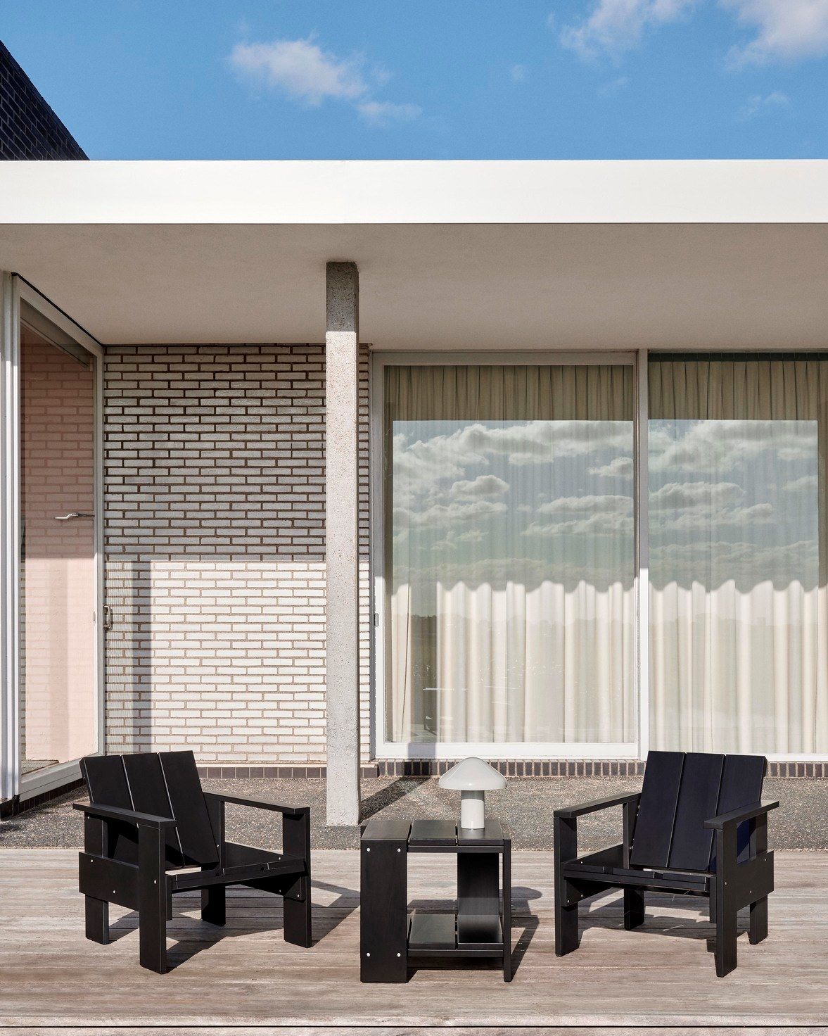 Сосновое садовое кресло с подлокотниками Hay ящик ARCH-00012496 - Вид №6