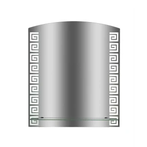 Зеркало для ванной Гермес с полкой 53.5x62 см