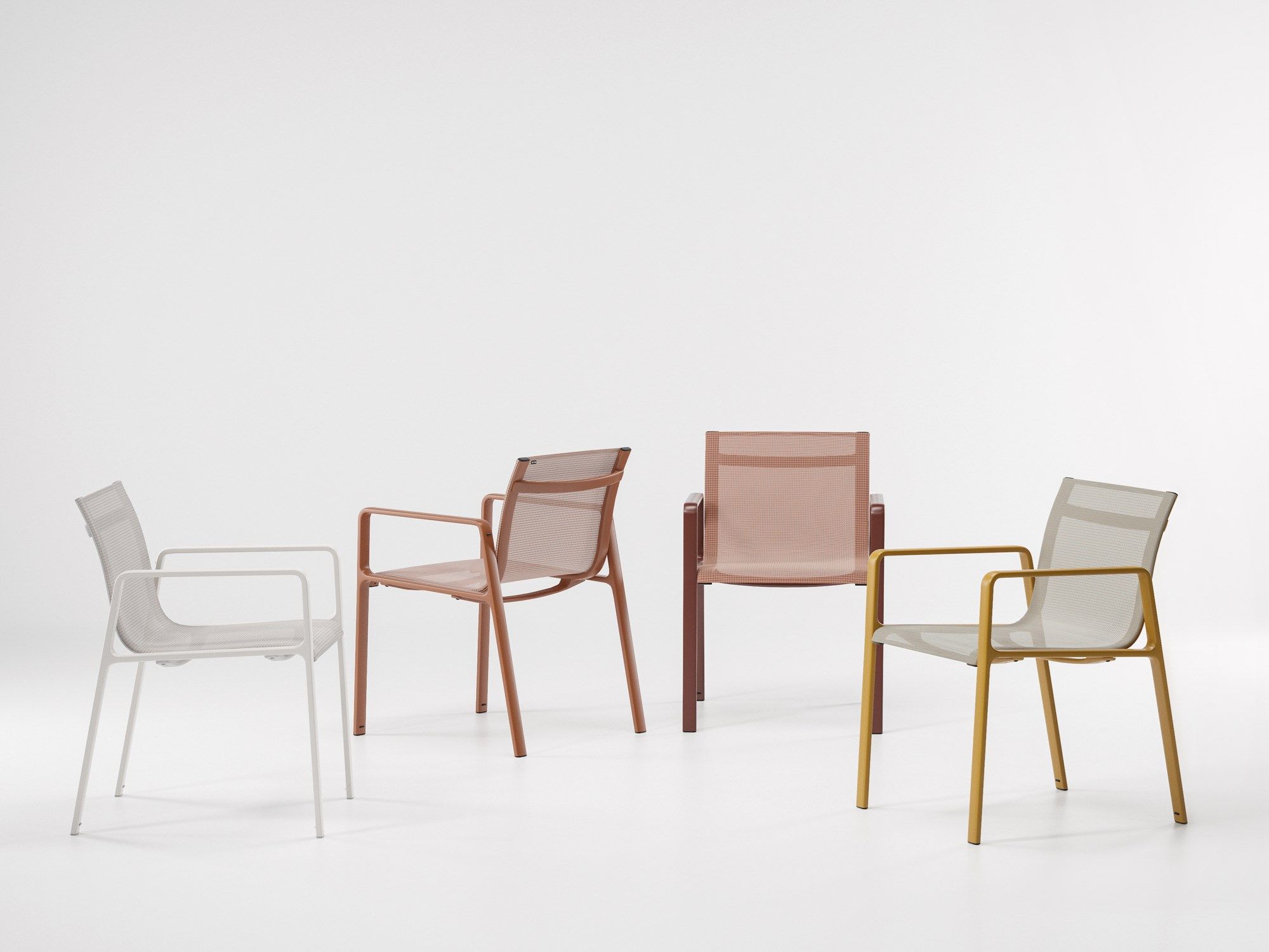 Мягкий штабелируемый садовый стул Kettal Park Life ARCH-00109521 - Вид №1