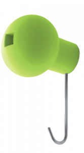Magis Globo AC382 V Настенный крючок для верхней одежды. Цвет: Зеленый 1360 C