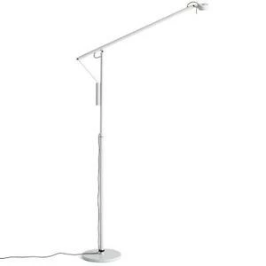 Лампа напольная Fifty-Fifty, пепельно-серая