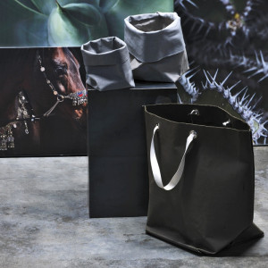 L141X9 Калла лампа Adriani e Rossi Внешний лак белый и внутреннее сусальное серебро