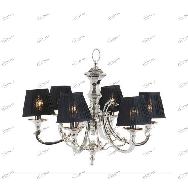 Люстра Grenelle от Eichholtz 6 плафонов хром 104361 EICHHOLTZ ДИЗАЙНЕРСКИЕ, EICHHOLTZ 061522 Хром 