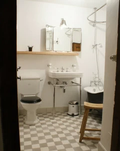 Traditional bathrooms Плитка для пола в викторианском стиле ПРОСТОЙ УЗОР VFT