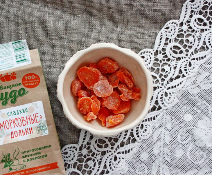 1364 Сладкие морковные дольки Ирина Евстюничева Вкусляндия 