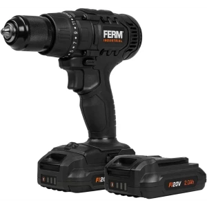 Дрель-шуруповерт аккумуляторная Ferm CDM1141P, 20 В Li-ion 2x2 Ач