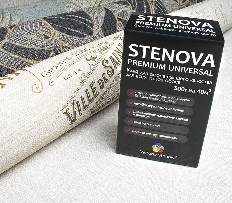 Victoria Stenova 88300/063803975 Клей обойный STENOVA Premium Universal  - Вид №4