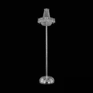 Торшер хрустальный на 4 лампы 147х35 см золото Bohemia Ivele 19311T4/H/35JB-147 Ni BOHEMIA IVELE ЭЛИТНЫЕ 00-3889542 Золото;прозрачный