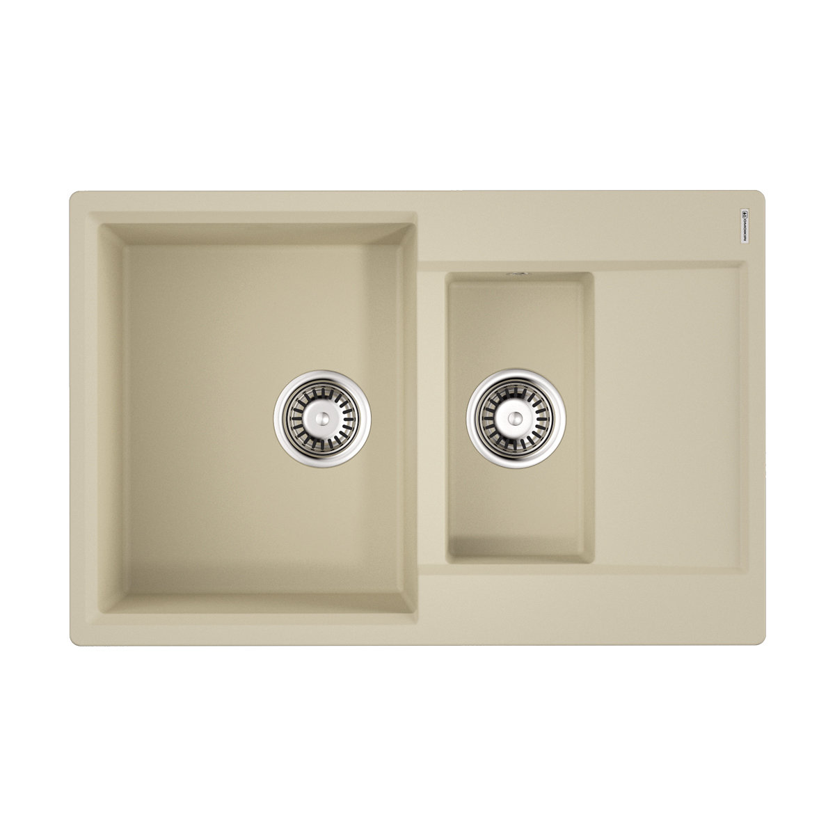 Кухонная мойка Daisen 78-2T BE OMOIKIRI 4993529