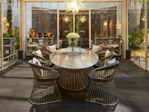 Samuele Mazza Outdoor Овальный садовый стол Yucca