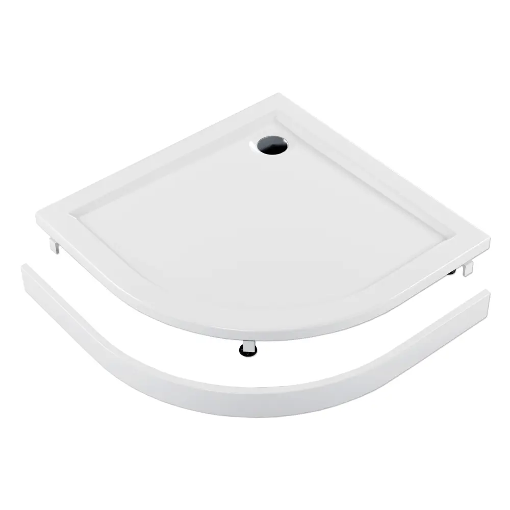 Экран для душевого поддона Metakam Joy 1/4 Круга 90x90 см STLM-2191074 - Вид №1