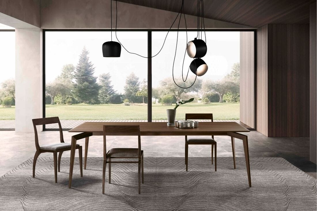 Прямоугольный стол из массива дерева Pacini & Cappellini Hope ARCH-00099634 - Вид №1