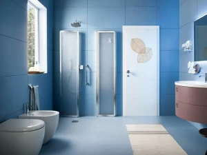 ARBLU Душевая кабина с откидной дверцей Time