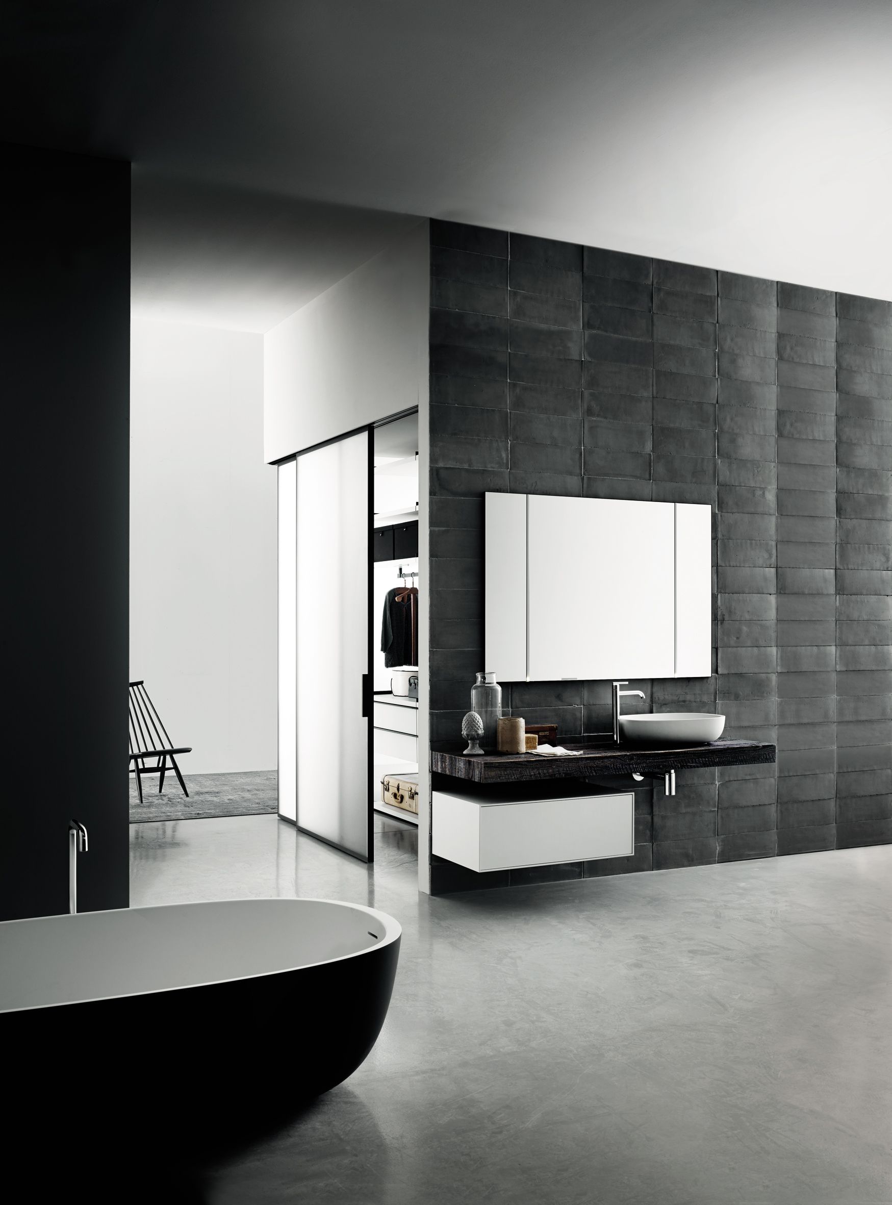 Деревянная столешница для умывальника Boffi FLYER ARCH-00111569 - Вид №1