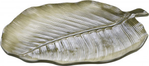 10638461 Certified International Блюдо-лист сервировочное 3D Certified Int. Пальмовые листья 34х28см, керамика Керамика