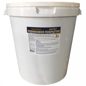 82991454 Резиновое покрытие Витолит цвет терракотовый