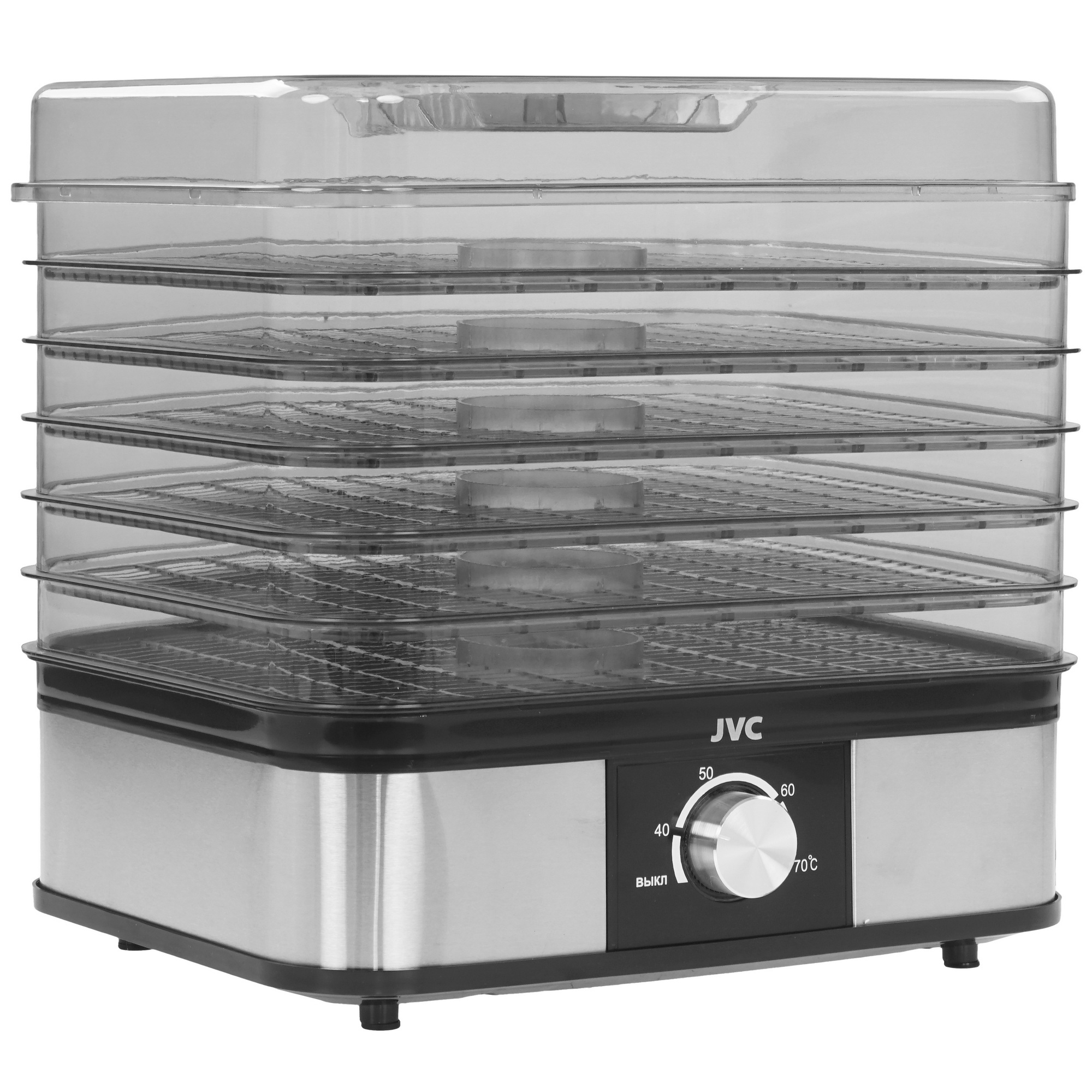 5353562 Сушилка для овощей и фруктов JVC JK-FD751 серебристый STDN-0148008