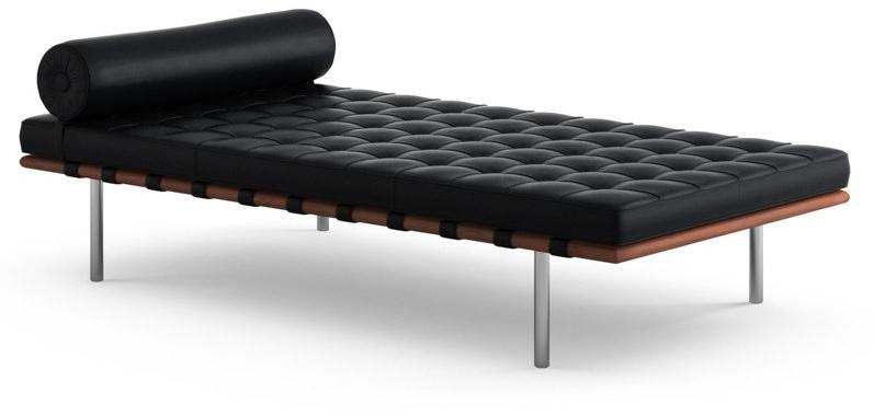 KNOLL Стеганая кушетка с кожаной обивкой Barcelona® sun-id-1410217 - Вид №1