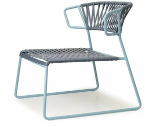 SCAB DESIGN Садовое кресло салазок из стали и пвх Lisa