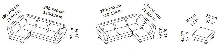 brühl Диван-кровать из ткани Nook sun-id-1346772 - Вид №4