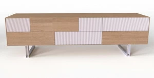 CP Parquet Тумба под ТВ из дуба с ящиками Cp lab design