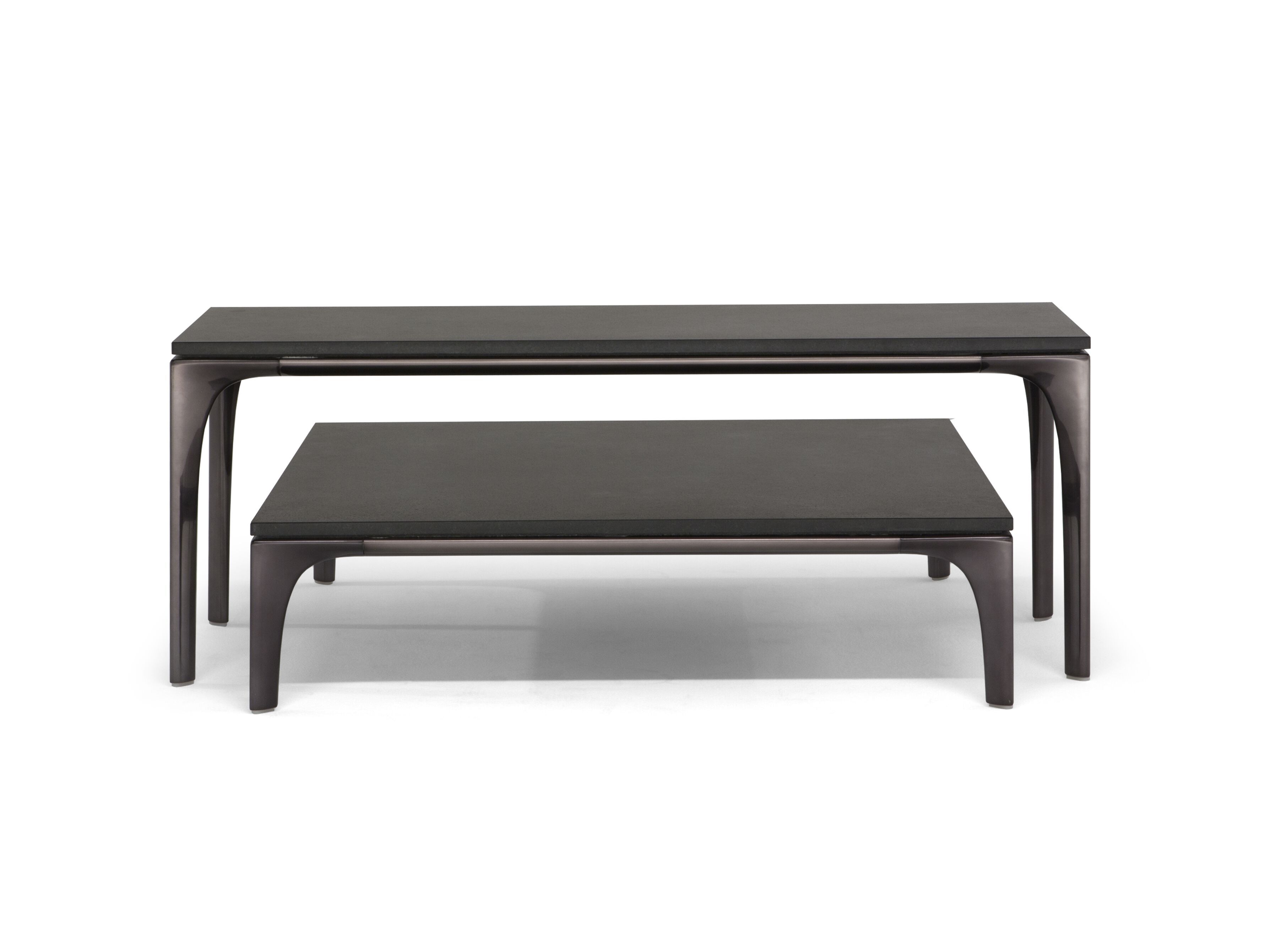 Прямоугольный журнальный столик с гранитной столешницей Natuzzi Italia Skyline ARCH-00055470 - Вид №2