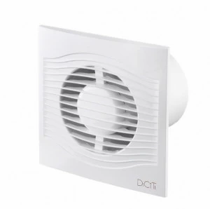 Вентилятор осевой вытяжной с обратным клапаном D100 SLIM 4C, 04187 SLIM 4C